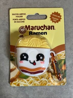 Maruchan Ramen Silicone AirPod Case - Cute Kawaii Cup Design
Gen 1 or 2